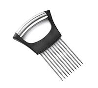 Forchetta per Cipolla,Ago per Cipolla in Acciaio Inossidabile Affettatrice per Cipolle Utensile da Taglio per Cipolle Utensili Assistente per Fette di Cibo