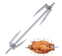 Forchetta per girarrosto per friggitrice ad aria - Forchetta per girarrosto | Rotisserie Universale Cottura In Acciaio Inox Creativo Rotante Forchetta Di Pollo Arrosto Grill Rotisserie Per La Casa Cucina