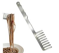 Forchetta per spaghetti, resistente al calore, in acciaio , pettini per spaghetti, per casa, cucina, tavolo, mensa, cucina, pasto, pasta, famiglia, donna