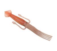 Forchetta per tartaruga resistente al calore, in silicone, graziosi utensili da cucina a forma di calamo, forchette per ramen e pasta, divertente utensile da cucina per adulti (bianco, 20 cm)