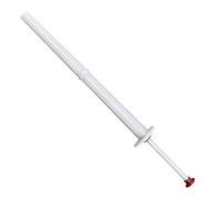 Forchetta Pickle-Pickle, 20,3 cm, con 4 denti, forchetta da server Pickle, pinza multiuso in acciaio inox, forchetta per antipasti, cetrioli, peperoni, frutta e dessert