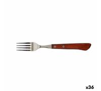 Forchetta Quttin Packwood 9,5 cm Marrone Argentato [36 Unità]