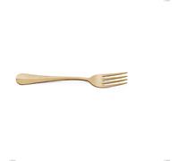 Forchetta tavola Royal Retrò PVD Gold, Acciaio 18/10 antico, spessore 2.5 mm, lunghezza 205 mm, pvd oro cromo
