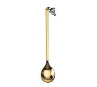 Forchette da degustazione di frutta in acciaio inossidabile per tè, caffè, dessert, frappè, ghiaccio, tè, dessert, forchette piccole