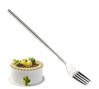 Forchette estensibili | Forchette telescopiche compatte per barbecue, facili da trasportare, forniture per la casa per campeggio, barbecue, picnic, riunioni di famiglia, colazione Monozoz