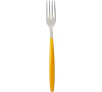 Forchette My Fusion Set 6 pezzi in acciaio inox 18/10 (AISI 304) manico in ABS Giallo Ocra lavabili in lavastoviglie giallo ocra