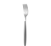 Forchette My Fusion Set 6 pezzi in acciaio inox 18/10 (AISI 304) manico in ABS Grigio lavabili in lavastoviglie grigio