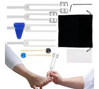 Forchette per accordatura curativa, riutilizzabili, multiuso, accessori per meditazione in metallo, per studenti, medici, infermieri, lavoratori e musicisti