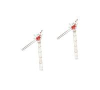 forchette per capelli classiche, pin per capelli i Accessori Donna Forcina for Capelli Tradizionale Antica Cinese Perla Fiore Bacchette for Capelli