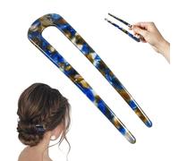 Forchette per capelli francesi, forcine per capelli francesi a di U | Fermagli per capelli - Grandi forcine per capelli in acrilico, forcine a di U per da donna con capelli lunghi e spessi