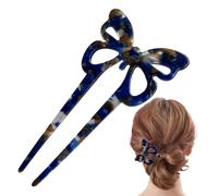 Forchette per capelli francesi, picche vintage per acconciature, spille da bavero, fermagli, ago per torsione, accessorio da donna | Bastoncini a 2 denti