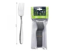 Forchette Riutilizzabili in Acciaio pz.50 USE REUSE Catering Party Feste Picnic