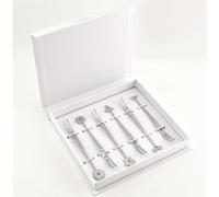 Forchettina da Party in acciaio 18.10 AISI430 Cadeau 127 mm 6 pezzi in astuccio regalo inox lucido