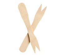 Forchettine Aperitivo Legno Standard 8,5 cm 1000 pz - IMBALLAGGI - Stuzzichini