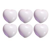 Forchetto di maniglia a mano, palla di compressione a mano,Allenamento della maniglia del braccio a forma di cuore 6x - Attrezzature da palestra PU PUTABLE PU per adulti e
