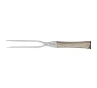 forchettone 16 cm colore nocciola, manico in paperstone perfetto per carni e infilzare arrosti e carni nocciola