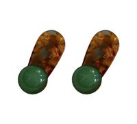 Forcina coreana con dettaglio a sfera Attenzione Grip per frangia e capelli delicato sul cuoio capelluto acetato forcina per capelli corti per le donne