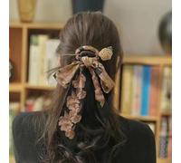 Forcina da 1.000 caratteri, streamer, fascia per capelli legata, semplice stile antico, fiocco femminile, copricapo, forcina, cerchietto