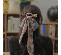 Forcina da 1.000 caratteri, streamer, fascia per capelli legata, semplice stile antico, fiocco femminile, copricapo, forcina, cerchietto