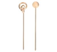 Forcina, fermaglio for capelli cinese 2 pezzi Forcina for capelli in lega di alluminio Fermagli for capelli densi ed eleganti