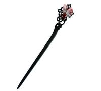 Forcina for capelli Chignon, Bastoncini for capelli, Bastoncini for capelli in legno for chignon, Perline Bacchette decorative for capelli Eleganti forcine for capelli Bastoncini cinesi classici in eb