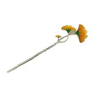 Forcina for capelli cinese, Bastoncino for capelli, Forcine a foglia di Ginkgo Biloba Accessori for capelli cinesi Hanfu for gioielli copricapo da fata