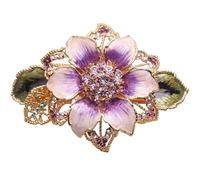 Forcina for capelli Gioielli etnici placcati in oro Accessori for capelli con diamanti Accessori Joker(1165-12)