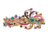 Forcina for capelli Gioielli etnici placcati in oro Accessori for capelli con diamanti Accessori Joker(5032-7)