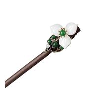 Forcina for fiori in legno for donne Bastone for capelli for ragazza Clip for capelli Accessori for capelli Forcine for capelli(27)