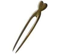 Forcina francese in legno a forma di capelli per acconciature eleganti e raccolte, accessori per capelli in legno unici per donne, per feste e occasioni speciali
