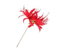 Forcina giglio ragno rosso, Forcina rossa | Forcine per capelli gigli ragno rosso per capelli,Eleganti forcine per capelli da sposa, accessori per capelli cinesi