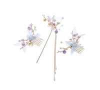 Forcina Gradino con nappa, stile antico, corona di capelli super immortale, pettine for capelli, fermaglio for capelli Hosta Hair Clip Bastoncini per Capelli