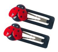 Forcina per capelli a forma di coccinella, piccola, realistica, unica, a forma di coccinella, per studenti e professionisti