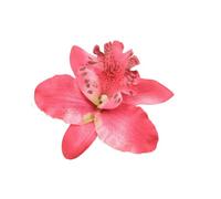 Forcina per capelli a forma di fiore, decorazione carina, ornamento per capelli, regalo di compleanno, accessorio decorativo, casual, lavoro, vocazione, rosso