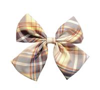 Forcina per capelli con fiocco scozzese per ragazze uniforme kawaii accessori per capelli versatili e dolci per le donne