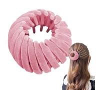 Forcina per capelli in velluto, per coda di cavallo, espandibile, per donne e ragazze