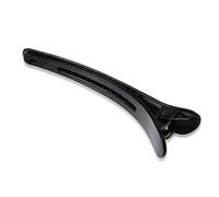 Forcina per capelli lunga in plastica nera antiscivolo da donna spesso fermagli per capelli professionali da barbiere a casa salone parrucchiere strumento fai da te