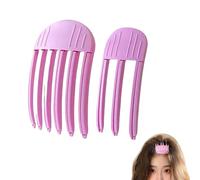 Forcina per capelli senza tracce per uomini e donne, clip soffice per radice dei capelli, artefatto del cranio alto clip soffice per capelli con clip per capelli senza tracce