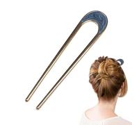 Forcina per capelli vintage a forma di U, in metallo, stile vintage, a forma di U, accessori per acconciature per donne, ragazze, uomini, tutte le età