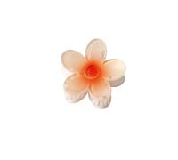 Forcine 6cm Gradient Flower Clip Colorato Fiore Forcina Primavera Forcina Antiscivolo Forcina Ragazze Forcina di Cavallo Clip Donne Plastica