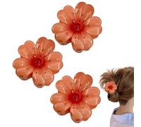 Forcine A Artiglio Con Fiori 3 Pezzi di per lo Styling e le Acconciature