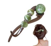 Forcine A Torsione Per Capelli | Molletta Per Capelli A Torsione Con Perle E Morsetto Anti-Scivolo,Fermaglio Per Coda Di Cavallo Per Donne E Ragazze - Per Donne Mamma Moglie Figlia