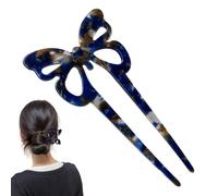 Forcine a U per, 2 forcine per capelli in acetato | Forchetta per capelli vintage - Fermagli per capelli alla francese, eleganti e spessi