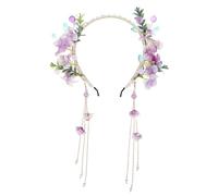 Forcine cinesi, Copricapo Hanfu con nappe, cerchietto for capelli, accessori for capelli in stile antico