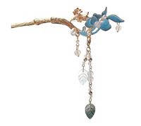 Forcine Con Nappa Bastoncino for capelli con nappa in stile cinese, accessori vintage for lo styling dei, regalo for ragazze, abito Hanfu, forcina classica, gioielli, diademi(Style 1)