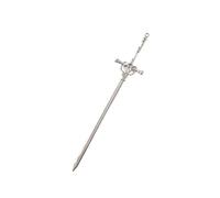 Forcine for capelli creative fai-da-te Copricapi stile cinese Spada Forchetta for Panini Punk Tornante Accessori for alla moda da donna(Silver)