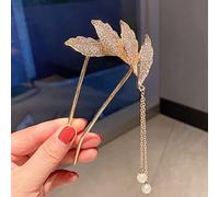 Forcine for capelli da sposa fatte a mano, forcina for matrimonio, bastoncini for capelli, forcella for capelli, strumenti for acconciature da sposa in stile cinese Nappa Copricapo antico Forcina in m