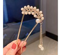 Forcine for capelli da sposa fatte a mano, forcina for matrimonio, bastoncini for capelli, forcella for capelli, strumenti for acconciature da sposa in stile cinese Nappa Copricapo antico Forcina in m