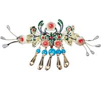 Forcine for capelli da sposa fatte a mano, Forcine for capelli da sposa, Forcine for capelli da sposa, Forcine cinesi for ragazze Accessori for capelli da fata Hanfu Fermaglio for capelli con perle di