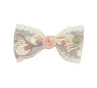 Forcine Forcina for capelli con fiocco di fiori in pizzo ricamato, forcina for capelli cinese for donna, forcina antiscivolo in poliestere, strumento for parrucchieri
